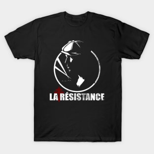 WW2 French Resistance - La Resistance (distressed) T-Shirt